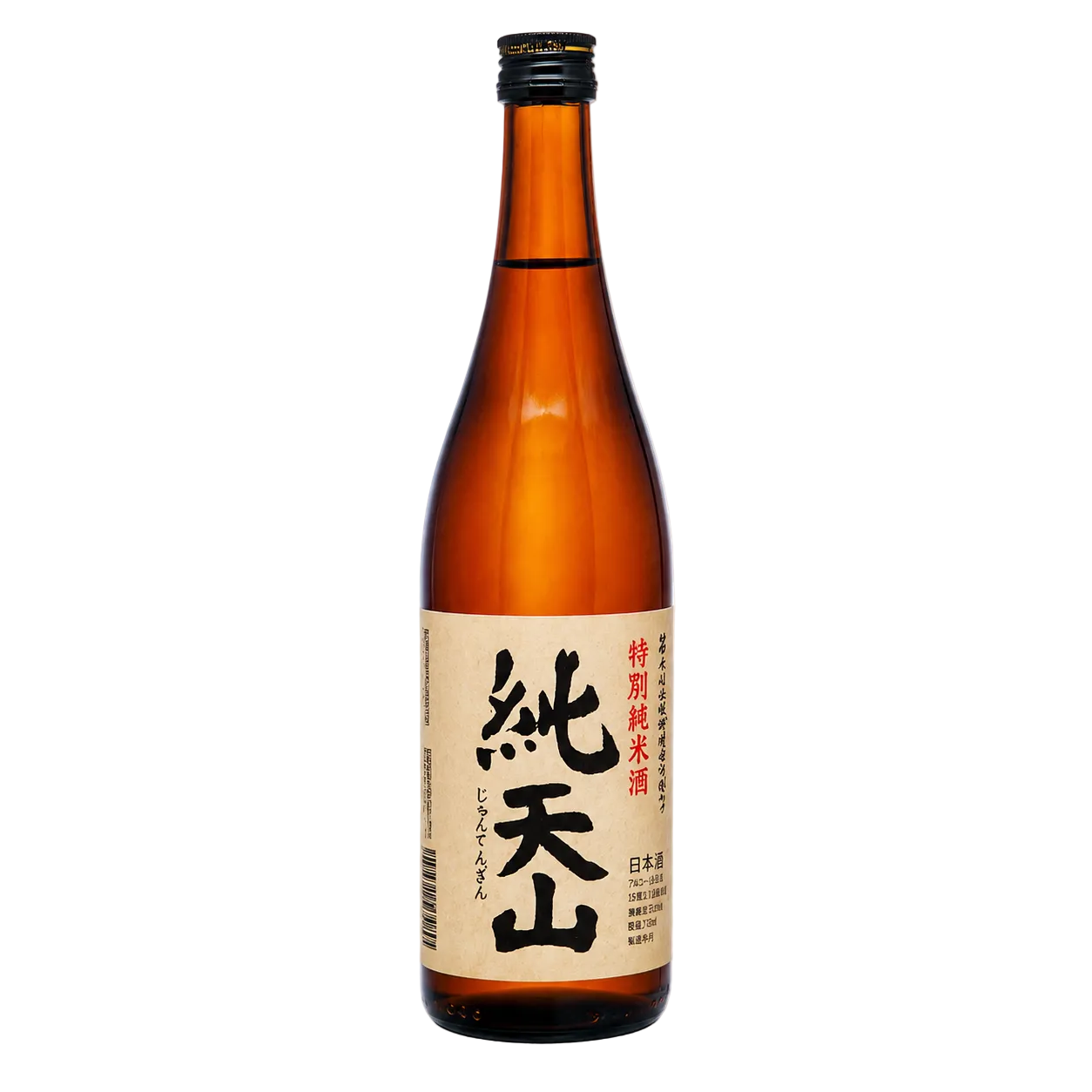 Jun Tenzan Junmai - 720 ML Japanese Sake Bottle