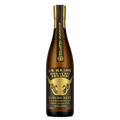 A bottle of Japanese sake, Kuncho Next by Wildveast Vanahai, featuring a dark amber glass bottle with a black and gold label and neck seal, centered on a white background.