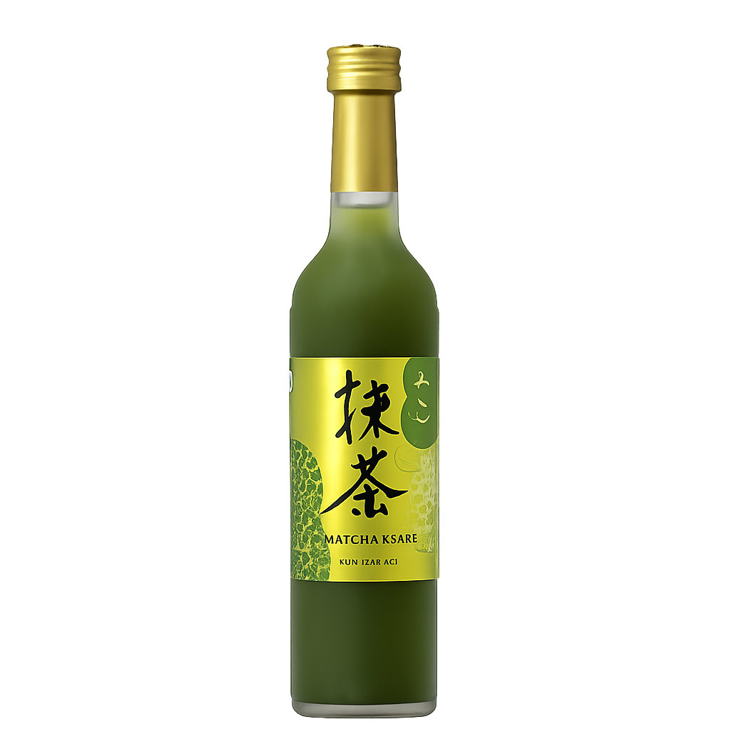 Kunizakari Wa no Kokoro Matcha Liqueur - 500 ML Japanese Liqueur bottle