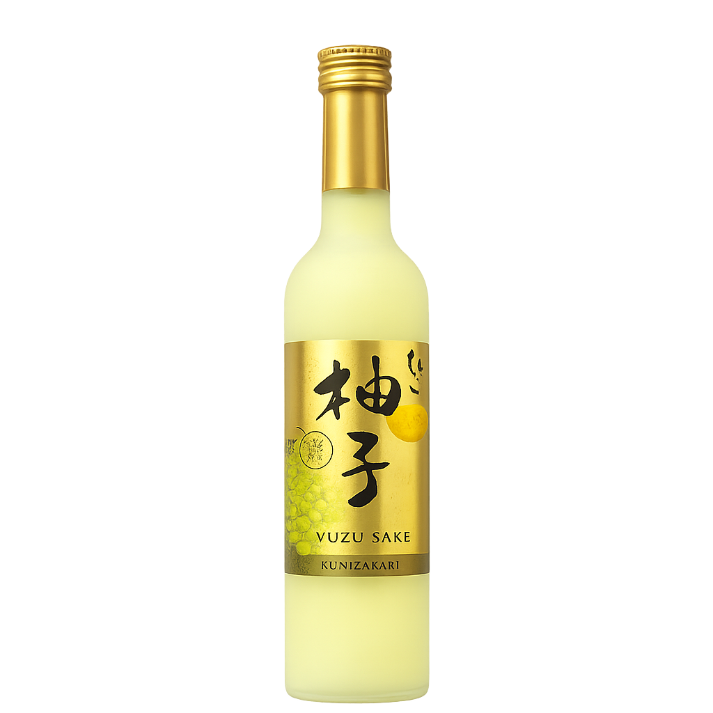Kunizakari Wa no Kokoro Yuzu Liqueur - 500 ML Japanese Liqueur Bottle